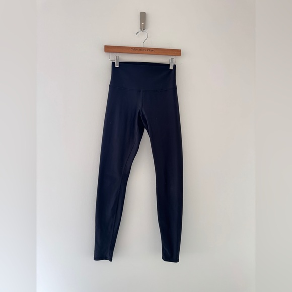 ALO Black High Rise Leggings S - Picture 3 of 7